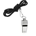 thumbnail image 3 of Premium whistle whistle stainless steel referee whistle for children, teachers and referees - practical signal whistle including collar, 3 of 5