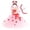Pink, variant on Girls' Dresses Valentine's Day Role School Party Performance Holiday Celebration Kids Clothes