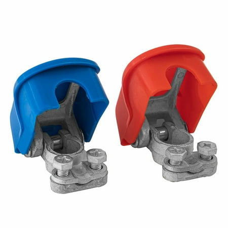 

Tiyuyo 2PCS Universal Storage Battery Connector Quick Release Car Terminals Clamps