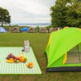 thumbnail image 4 of Yokan Outdoor Travel Parent-Child Camping Carpet, Waterproof Picnic & Beach Mat, Sand-Free Large Blanket for Family, Easy to Clean & Fold, 150x100cm, Comfortable & Durable Outdoor Rug, 4 of 5