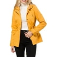 thumbnail image 4 of ORUYROP Women's Lightweight Front Zipper Solid Utility Anorak Hoodie Vest/Jacket, 4 of 7