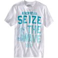 thumbnail image 1 of Camiseta gráfica con serigrafía para hombre de Aeropostale, blanca, extra pequeña, 1 of 1