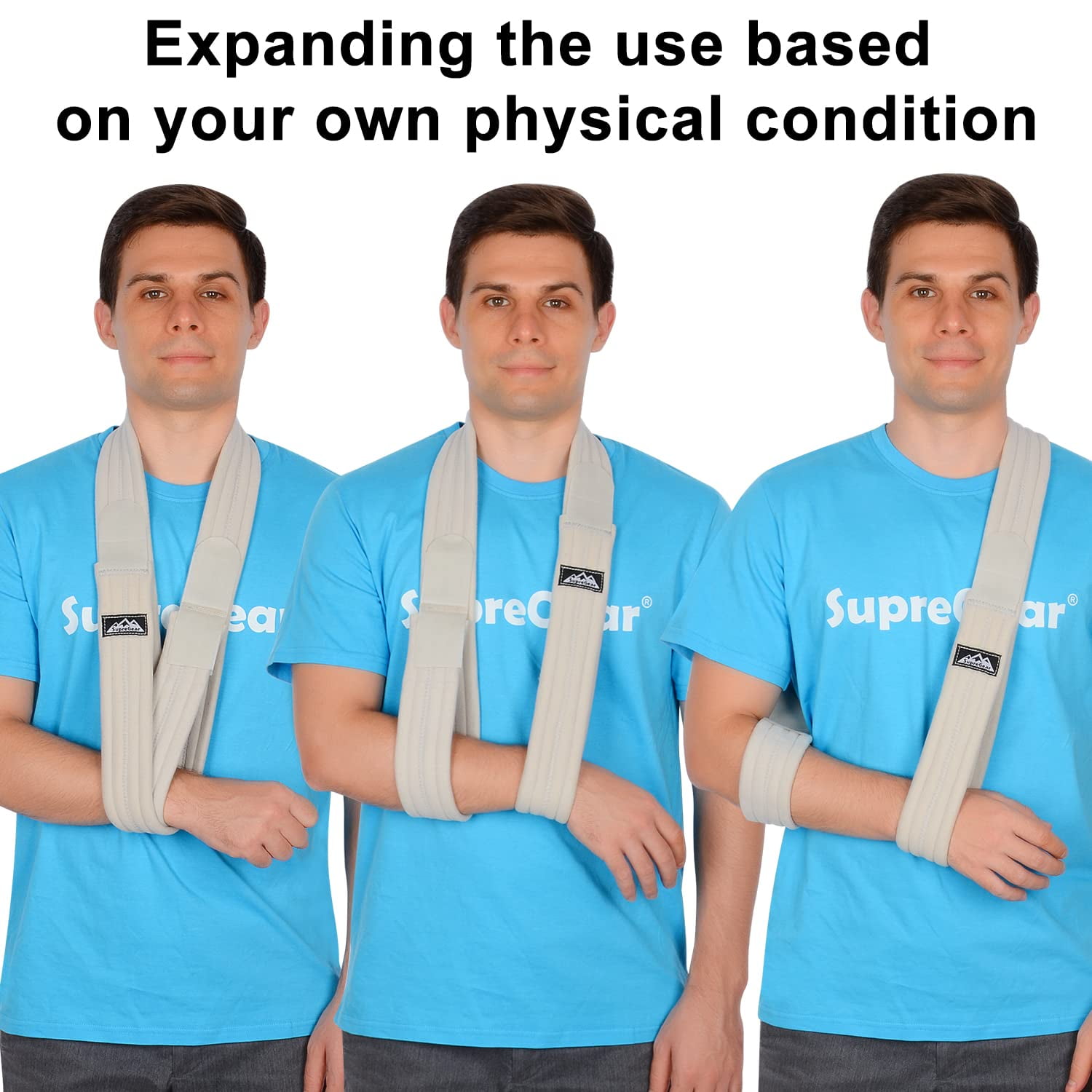 Kids Arm Sling, Adjustable Shoulder Immobilizer For Injury Support - View #3