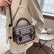 thumbnail image 5 of Bolso bandolera de pata de gallo de lana PU para mujer Bolso bandolera pequeño (café) Tmvgtek Para estrenar, 5 of 9