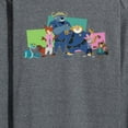 thumbnail image 3 of Zootopia 2 - Nick, Judy, And Friends - Men's Long Sleeve Graphic T-Shirt, 3 of 5