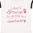 thumbnail image 3 of Inktastic Future Cheerleader Girls Cute Gift Baby Girl Bodysuit, 3 of 4