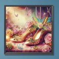 thumbnail image 3 of Pintura de diamante 5D DIY Wdftyju Taladro parcial con forma especial Decoración de tacón alto 30x30cm, 3 of 9