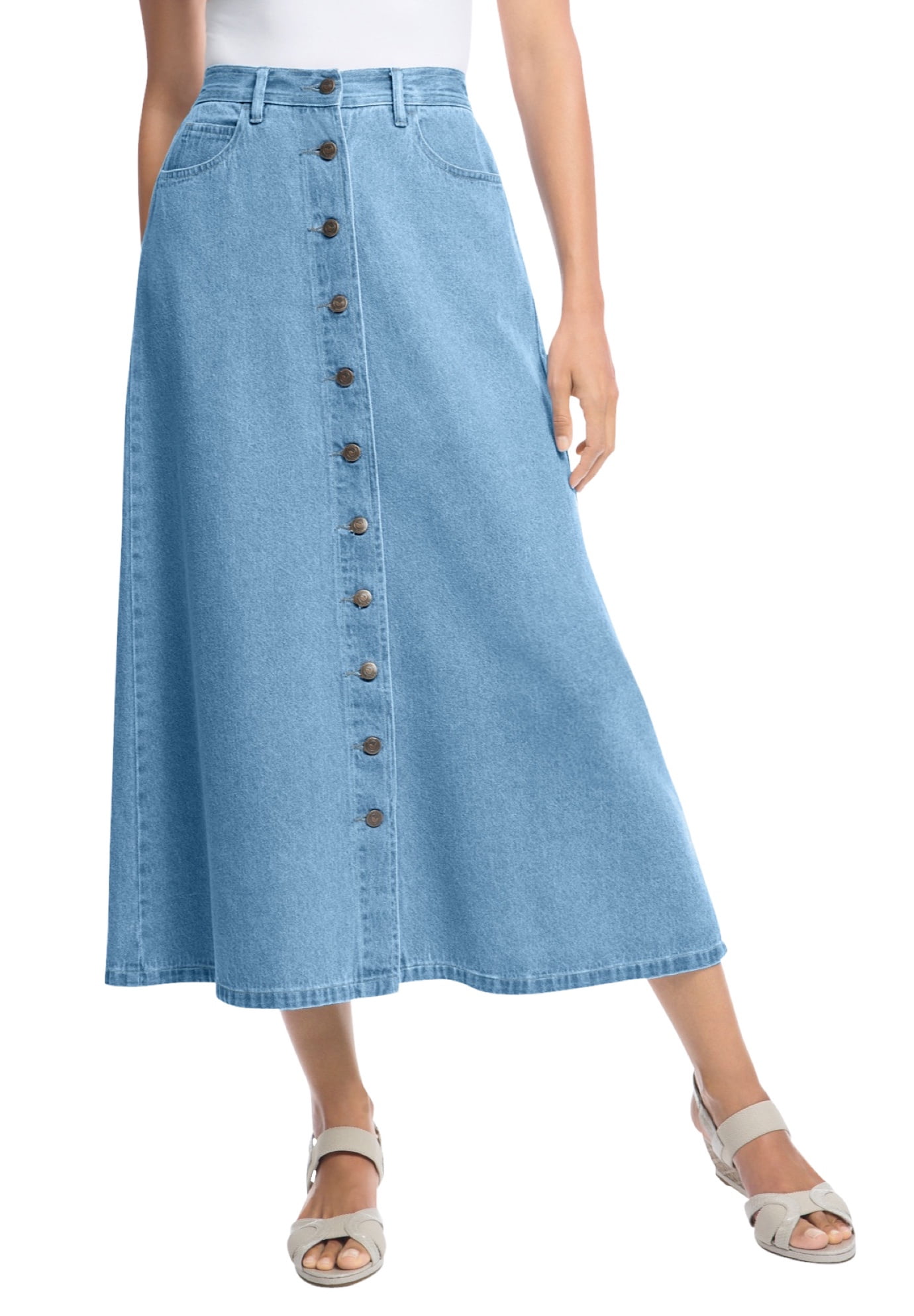women's plus size maxi skirts jeans