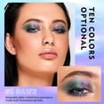 thumbnail image 3 of Sombra de ojos con purpurina MAKI YIKA Teal Liquid Multichrome #3 Dawn, 3 of 8