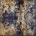 thumbnail image 2 of Rugs.com Carnevale Collection Rug – 8 Ft Square Navy Blue Medium Rug Perfect For Living Rooms, Kitchens, Entryways, 2 of 9