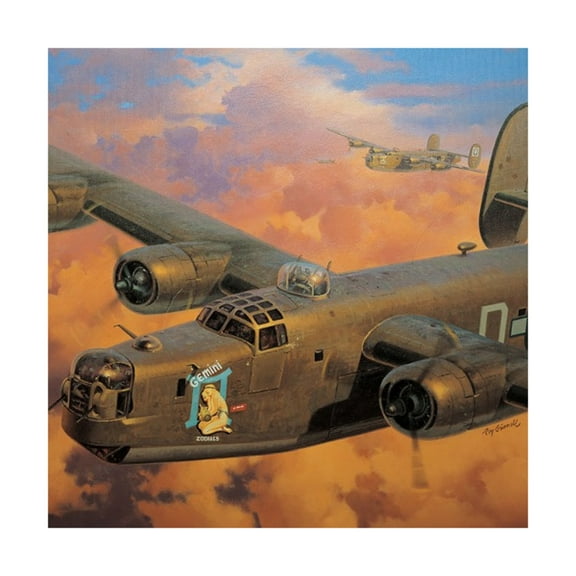 Academy 12584 B-24H Liberator 'Zodiac' 1/72 Scale Plastic Model Kit