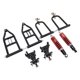 thumbnail image 1 of Kit De Brazo Oscilante De Suspensión Delantera, Husillo De Dirección, Kit De Brazo Oscilante Superior Inferior De Alta Resistencia, Resistente Para ATV Eléctrico, 1 of 7