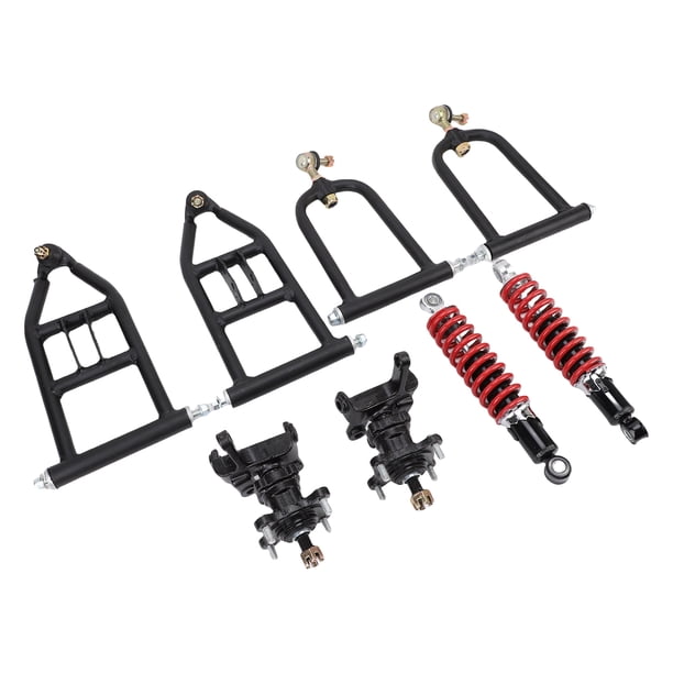 Kit De Brazo Oscilante De Suspensión Delantera, Husillo De Dirección, Kit De Brazo Oscilante Superior Inferior De Alta Resistencia, Resistente Para ATV Eléctrico