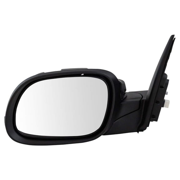 TRQ Mirror Power Smooth Black Driver Side Left LH for Kia Soul New MRA06928