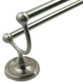 thumbnail image 1 of Rusticware 8222SN Midtowne Satin Nickel 24 In. Double Towel Bar, 1 of 1