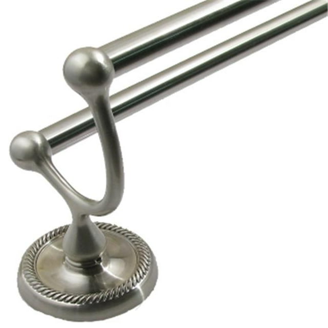 Rusticware 8222SN Nickel Satiné Milieu de la Ville Barre de Serviette Double de 24 Po