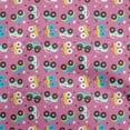 thumbnail image 1 of oneOone Viscose Chiffon Light Pink Fabric Cars Kids Nursery Sewing Craft Projects Fabric Prints By Yard 42 Inch Wide, 1 of 6