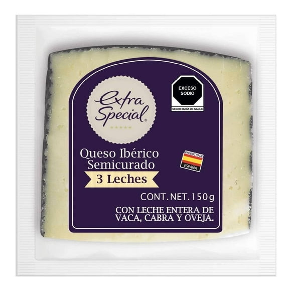 Queso Ibérico Extra Special semicurado 3 leches 150 g