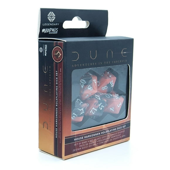 Dune: Adventures in the Imperium Dice Set - Harkonnen