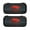 Black, variant on Red Moon Sea, Carrying Case For Nintendo Switch & OLED Version, Eva Lightweight Shockproof Protective Pouch Case for Game Console & Accessories with 10 Game Card Slot & Wristband, Black