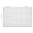 thumbnail image 6 of MERRYHAPY Fishing Tool Box White Plastic Storage Organizer for Hooks Lures and Baits, 6 of 8
