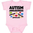 thumbnail image 3 of Inktastic Autism Awareness- Support, Educate, Advocate Boys or Girls Baby Bodysuit, 3 of 5