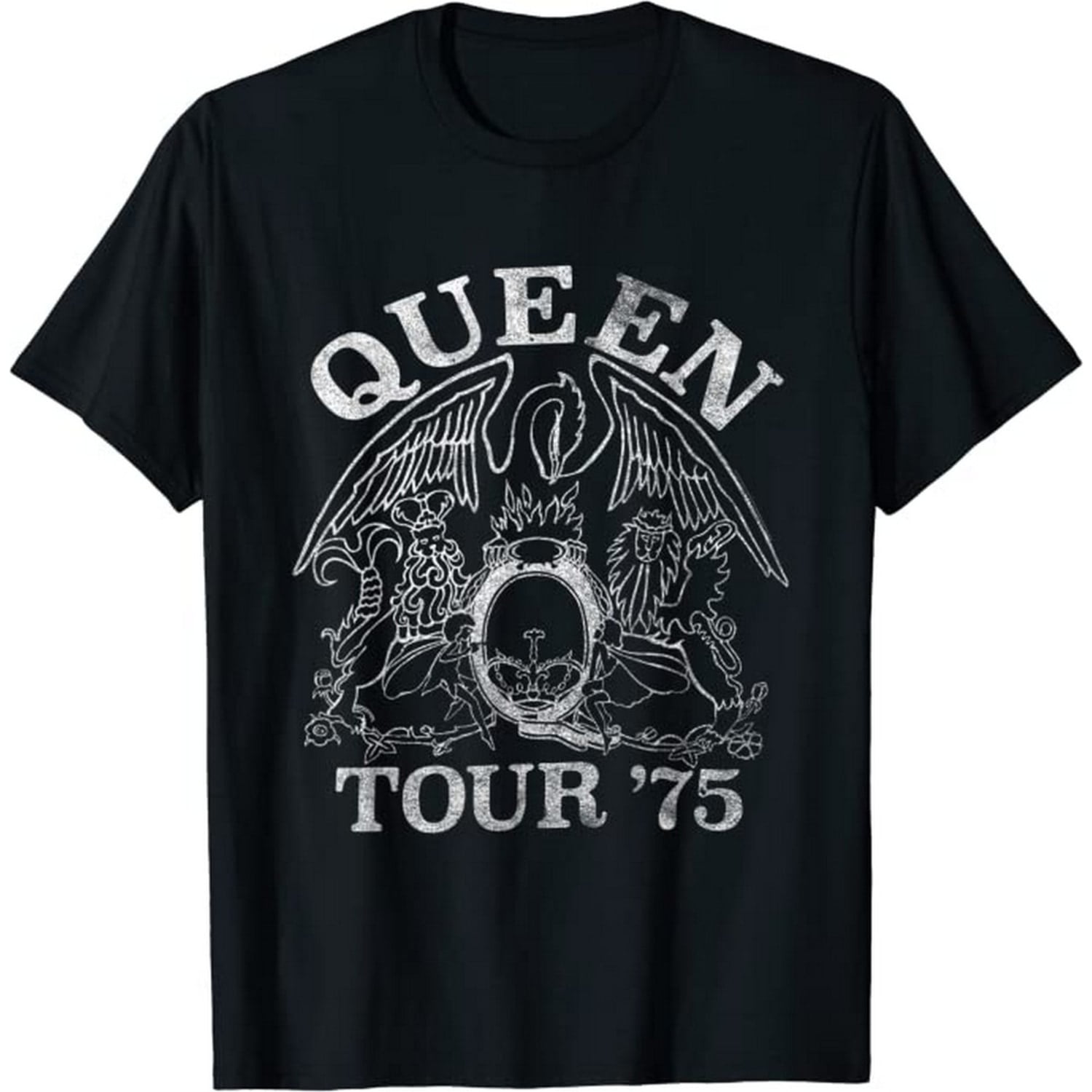 Queen Adult Tour 75 Eco Friendly T Shirt Walmart