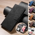 thumbnail image 2 of Wallet Magnetic Flip Leather Case For Xiaomi 13T 12T 12 Lite 11T Poco X5 Pro M5s C51 C40 X3 F3 Redmi 12 12C 9 8 7A A1 A2 Plus, 2 of 5