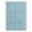 Light blue, variant on Knightsbridge Summer Tile 220 GSF Non Skid Back Bath Rug 20 x 30 - Light Blue