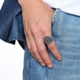 thumbnail image 4 of Anillo Anillo Satánico Pentagrama Anillo Pentáculo Anillo Acero Inoxidable Oculto Gótico Luciferino Satainismo para Hombres Sello de Regalo, 4 of 5