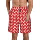 thumbnail image 1 of Balery Retro Lobsters Traje de Baño Estilo Hawaiano para Hombre, Shorts de Secado Rápido con Bolsillos-Medium, 1 of 6