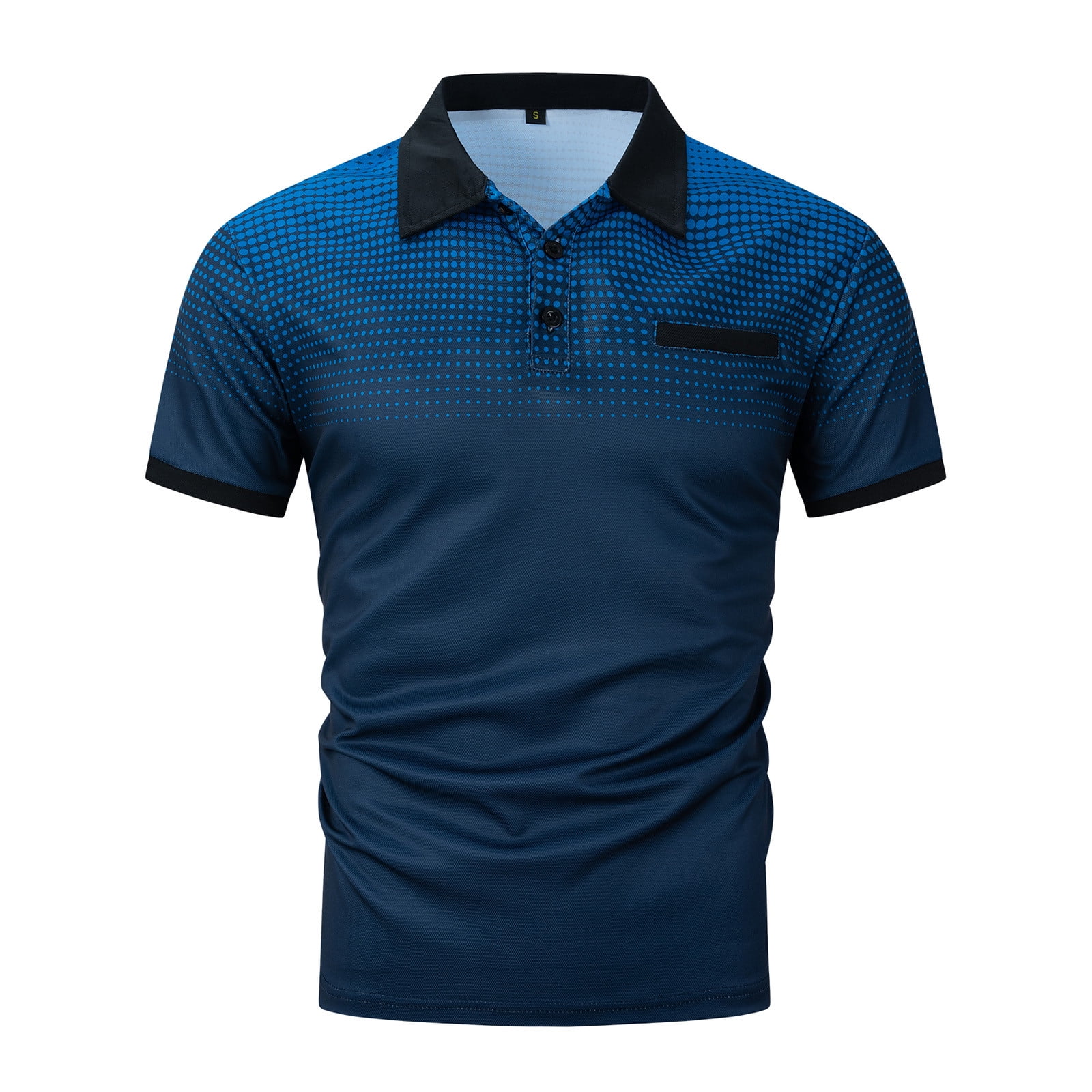 ★sale★BRIEFING MEN'S BI-CLR POLO 2025SS UVEASISHA Mens Zip Polos Shirts Short Sleeve,Men's Color