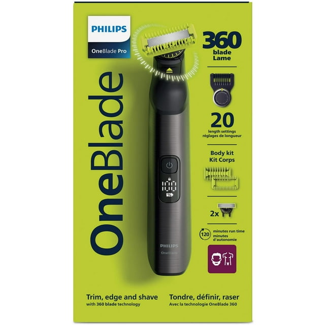 Philips OneBlade 360 Face & Body Pro+, Li-Ion