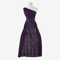 thumbnail image 2 of Zelouf Betty Biadere Glitter Lace , Sewing, DIY, Crafts Fabric by the Yard, Jh Plum, 20 Yard, 2 of 2