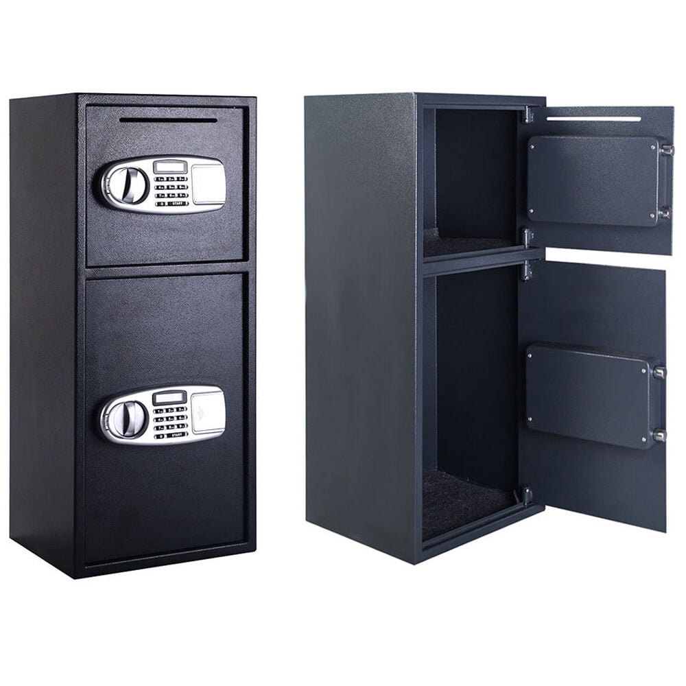 Zimtown Safes Double Door Combination Lock Safe Box Security Digital