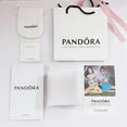 thumbnail image 4 of Pandora Original Caja De Embalaje Pulsera Collar Anillo Charm Bolso de franela La bolsa de asas Joyería Accesorios, 4 of 4
