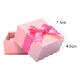 thumbnail image 5 of Xinyolin Wrapping Box Bow Tie Packing Box Square - Earrings Necklace Jewelry Gift Box for Women, 5 of 8