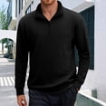 thumbnail image 2 of CONZONE Mens Pullover Sweatshirts Long Sleeve Sweatshirt for Men Trendy Plus Size Quarter Zip Stand Collar Fall Hoodie Sweatshirt, 2 of 5