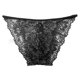 thumbnail image 3 of Gibobby Calzoncillos de encaje para mujer Calzoncillos de levantamiento de cadera de encaje sexy para mujer Bragas de mujer sin costuras de cintura para la cabeza(Negro,Talla única), 3 of 4