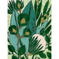 thumbnail image 2 of Vess, June Erica 25x32 White Modern Wood Framed Museum Art Print Titled - Bottle Glass Garden II, 2 of 4