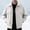 White, variant on Men's Loose Fit Baseball Bomber Jacket, Lapel Collar Zip up Casual Sport Jacket, Lightweight Outdoor Windbreaker Long Sleeve Coat