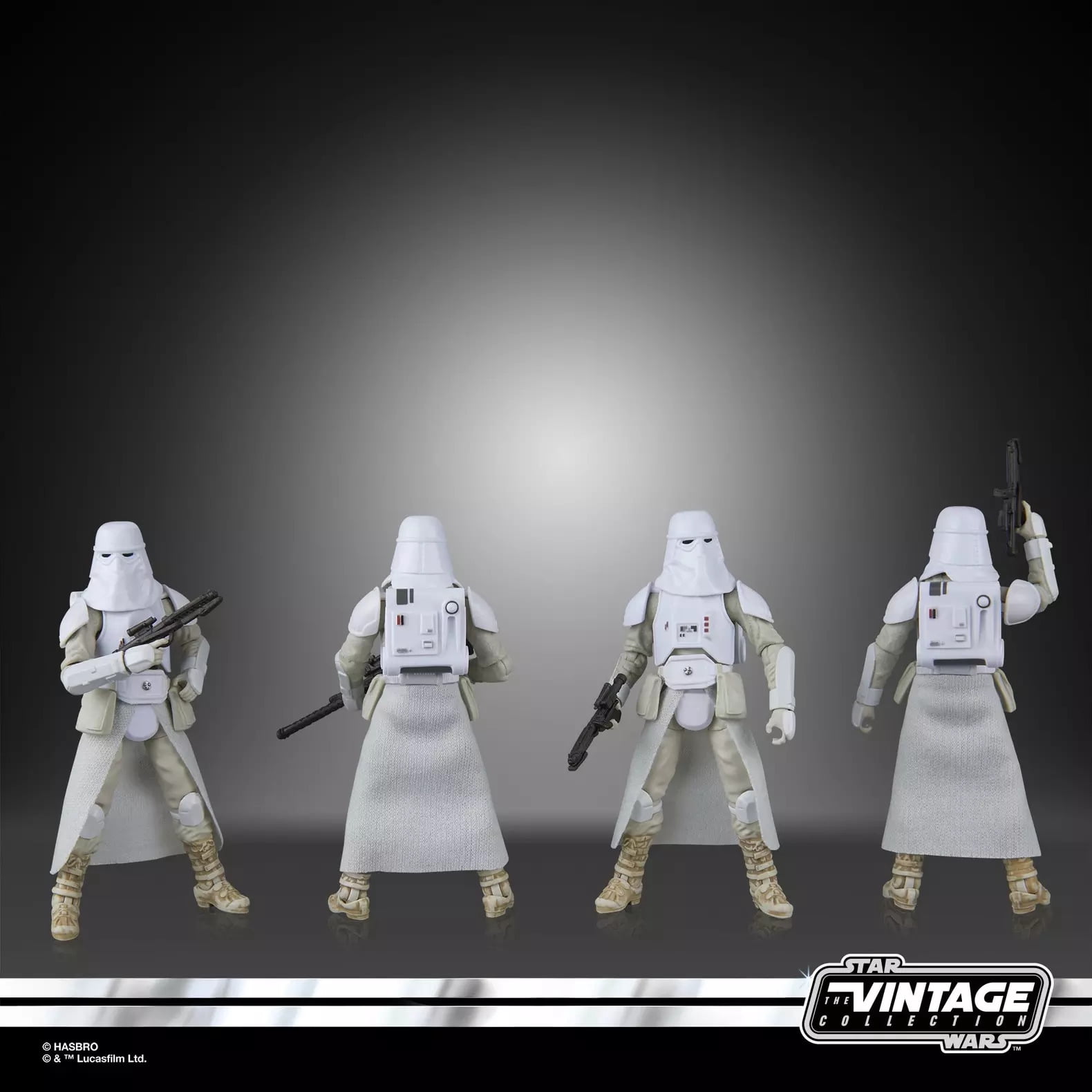 Star Wars: The Empire Strikes Back - Vintage Collection - Snowtrooper Action Figure 4-Pack