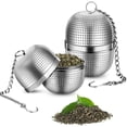 thumbnail image 4 of Infusor de té suelto, colador de té de acero inoxidable, para la mayoría de teteras de taza de 45 mm, 4 of 5