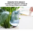 thumbnail image 2 of 2Pcs Garden Watering Tool - 6.5"x2.8" Bird-Shaped Drip Watering Device for Indoor Plants, Transparent Terracotta Self-Watering Kit for Healthy Hydration, 2 of 6