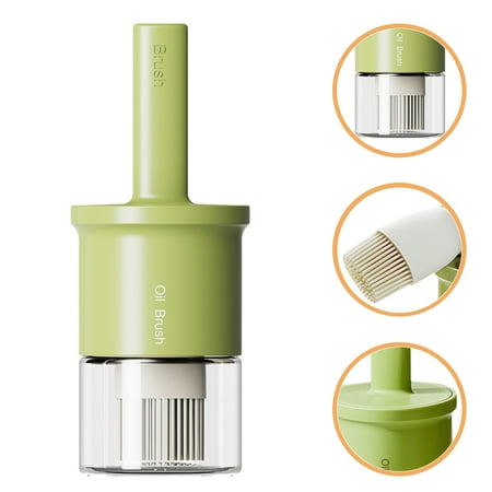

Raindrops Baking Pastry Brush Barbecue Oil Brush Kitchen Basting Brush BBQ Sauce Brush with Bottle