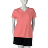 Women's Plus Shaped StayClean V-Neck Tee