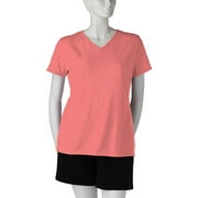 Women's Plus Shaped StayClean V-Neck Tee