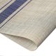 thumbnail image 3 of Set of 6 30 x 45 cm Placemats for Dining Table, Heat-Resistant Kitchen Mats - Navy Blue Striped, 3 of 5