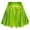 Green, variant on Dianli Mini Skirt High Elastic Waist Ultra Short Casual Pleated Mini Skirt Pull On Stretchy Comfortable Trendy Club To Beach Wear Mini Skirt