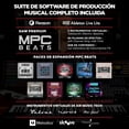thumbnail image 3 of M-Audio Oxygen Pro 61 - Teclado controlador MIDI USB de 61 teclas con beat pads, knobs, botones y at, 3 of 9